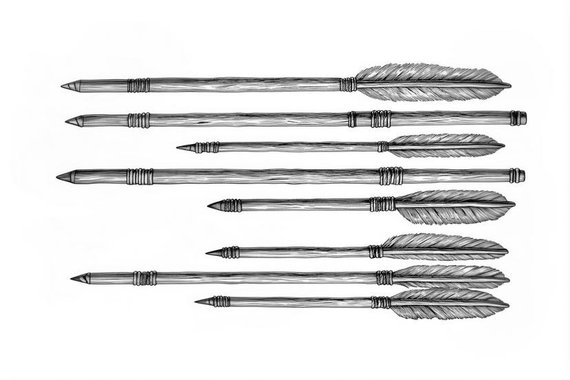 Pointes et flèches